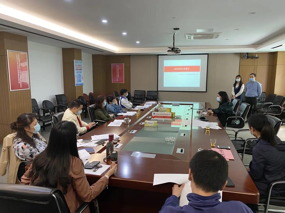 6008集团官方网站公司召开2020年QC效果揭晓会